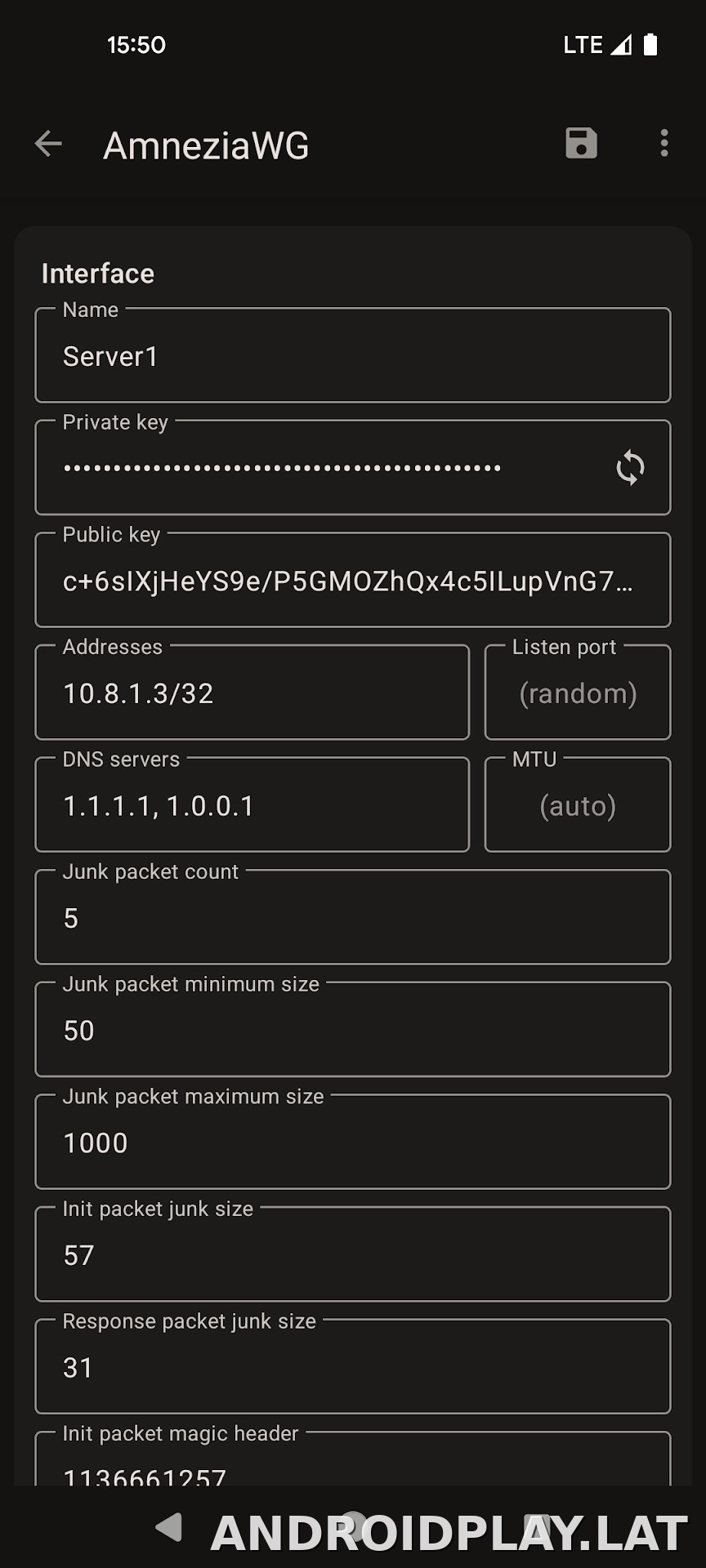 AmneziaWG скриншот 3